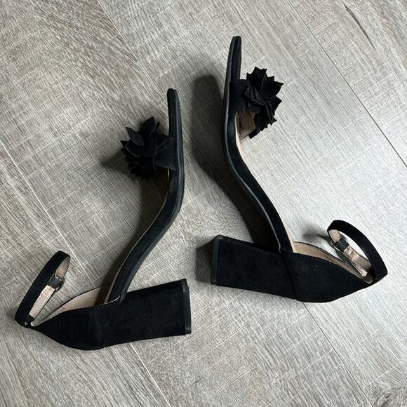 UNISA Black Cozzie Open Toe Block Heeled Sandals Women’s - Picture 6 of 12